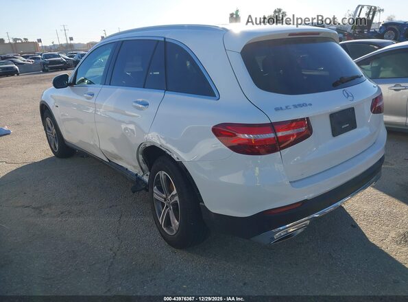 WDC0G5EB2KF619938 2019 MERCEDES-BENZ GLC 350E White უკანა მარცხენა