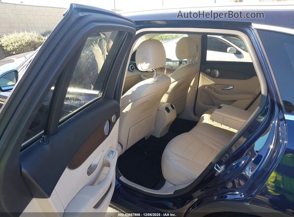 WDC0G5EB9KF569247 2019 MERCEDES-BENZ GLC 350E Blue VIN კოდის სტიკერის ხედი