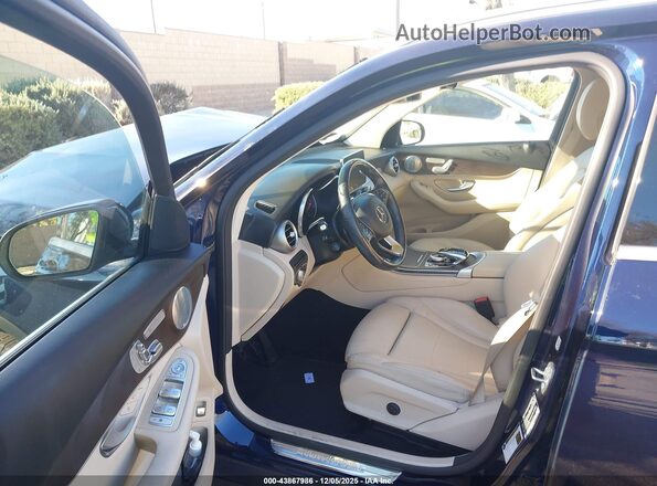WDC0G5EB9KF569247 2019 MERCEDES-BENZ GLC 350E Blue წინა სალონის ხედი