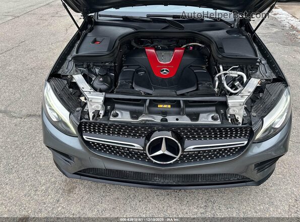 WDC0G6EB0KF518175 2019 MERCEDES-BENZ AMG GLC 43 Gray Vista trasera