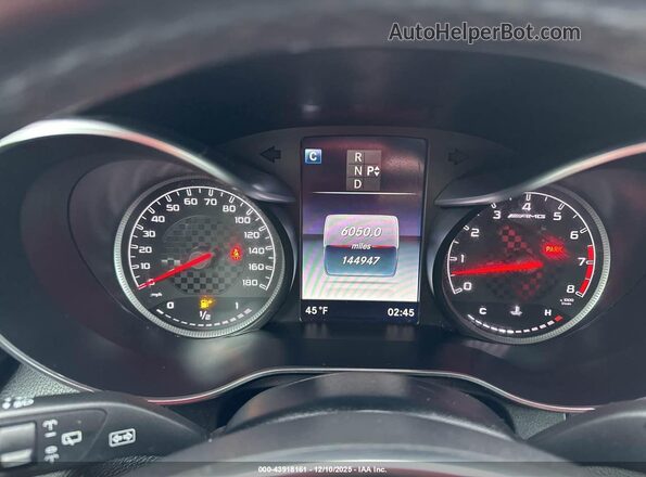 WDC0G6EB0KF518175 2019 MERCEDES-BENZ AMG GLC 43 Gray Vista de los asientos traseros