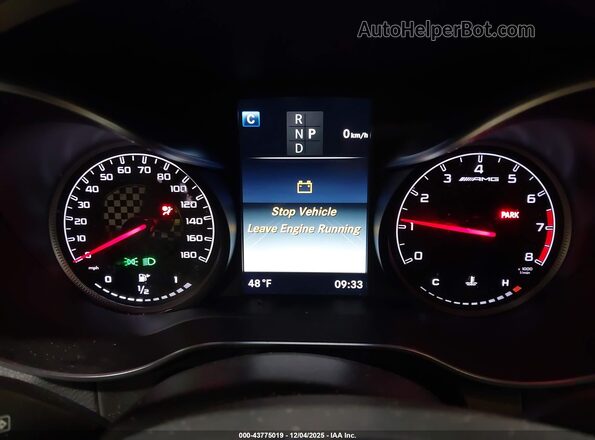 WDC0G6EB1KF580636 2019 MERCEDES-BENZ AMG GLC 43 Black Widok tylnych siedzeń