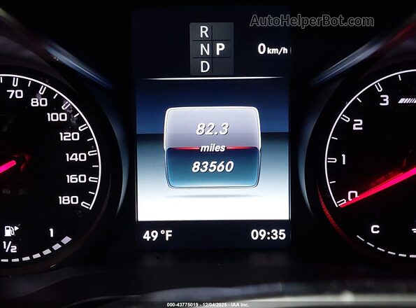 WDC0G6EB1KF580636 2019 MERCEDES-BENZ AMG GLC 43 Black 