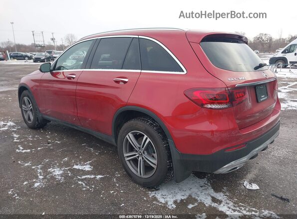 WDC0G8EB7LF746428 2020 MERCEDES-BENZ GLC 300 Red Trasero izquierdo