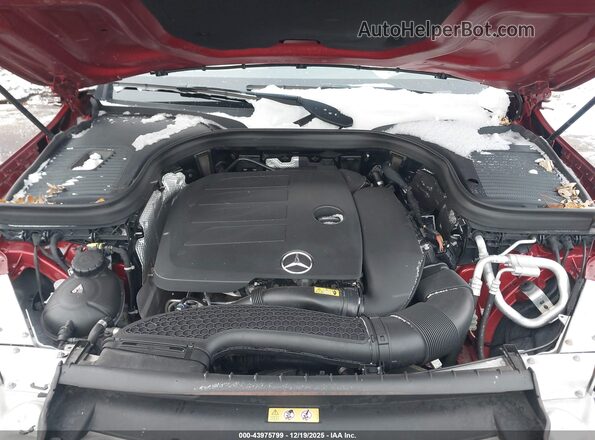 WDC0G8EB7LF746428 2020 MERCEDES-BENZ GLC 300 Red Vista trasera