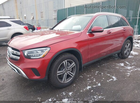 WDC0G8EB7LF746428 2020 MERCEDES-BENZ GLC 300 Red Vista tres cuartos delantera izquierda