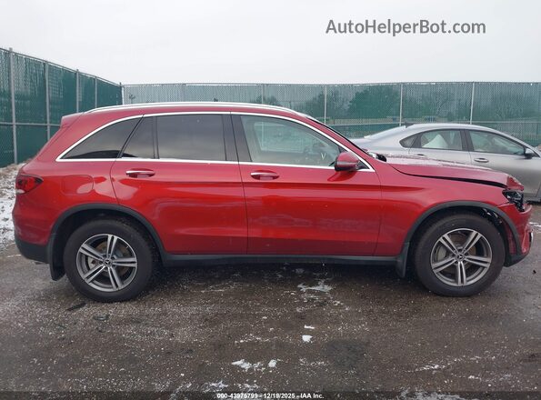 WDC0G8EB7LF746428 2020 MERCEDES-BENZ GLC 300 Red Vista interior trasera
