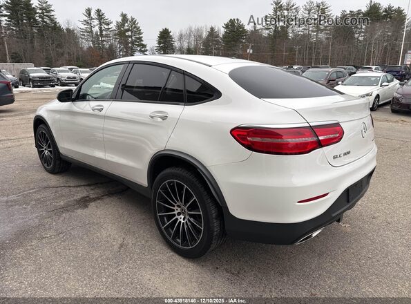 WDC0J4KB4HF247799 2017 MERCEDES-BENZ GLC 300 COUPE White Tył lewy