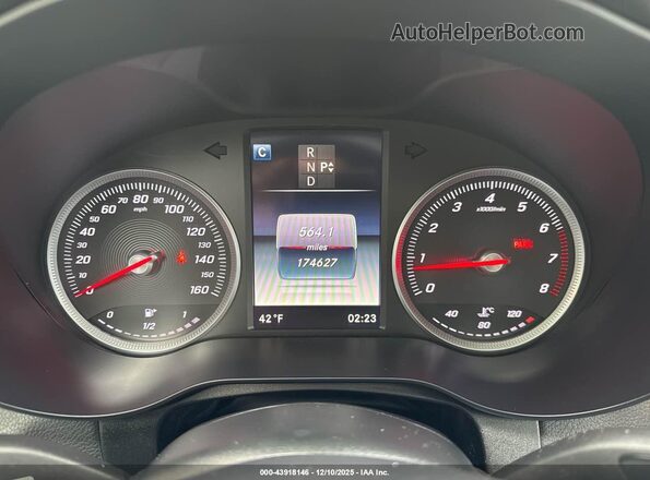 WDC0J4KB4HF247799 2017 MERCEDES-BENZ GLC 300 COUPE White Widok tylnych siedzeń