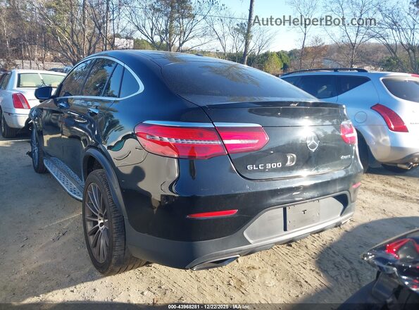 WDC0J4KB7JF417501 2018 MERCEDES-BENZ GLC 300 COUPE Black Задня ліва чверть