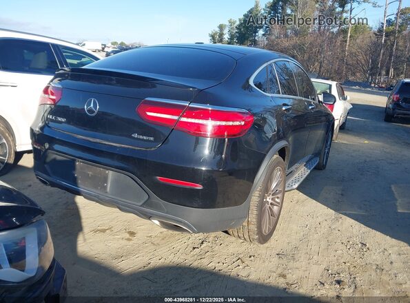 WDC0J4KB7JF417501 2018 MERCEDES-BENZ GLC 300 COUPE Black Задня права чверть