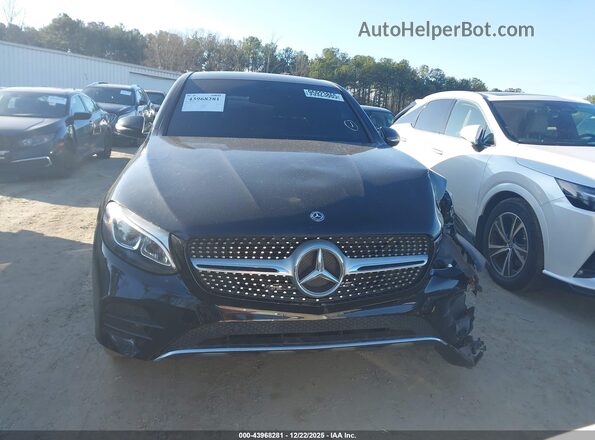 WDC0J4KB7JF417501 2018 MERCEDES-BENZ GLC 300 COUPE Black Вид щитка приладів