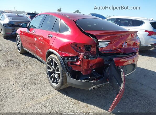 WDC0J6EB7HF278567 2017 MERCEDES-BENZ AMG GLE 43 COUPE Red Rear left