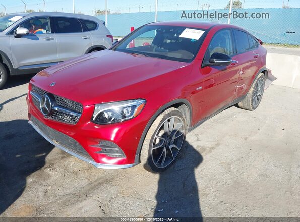 WDC0J6EB7HF278567 2017 MERCEDES-BENZ AMG GLE 43 COUPE Red Front left