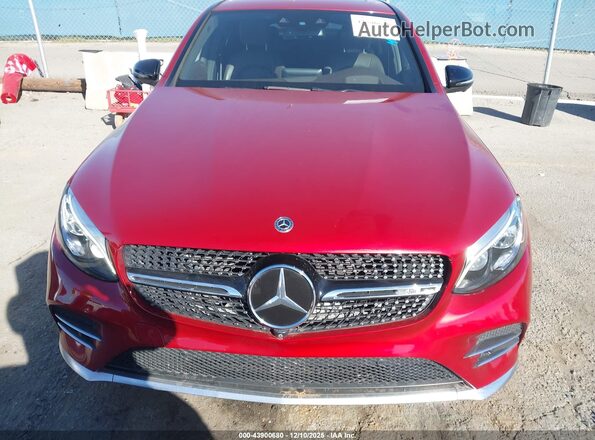 WDC0J6EB7HF278567 2017 MERCEDES-BENZ AMG GLE 43 COUPE Red Instrument cluster view