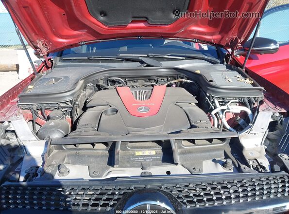 WDC0J6EB7HF278567 2017 MERCEDES-BENZ AMG GLE 43 COUPE Red Rear view