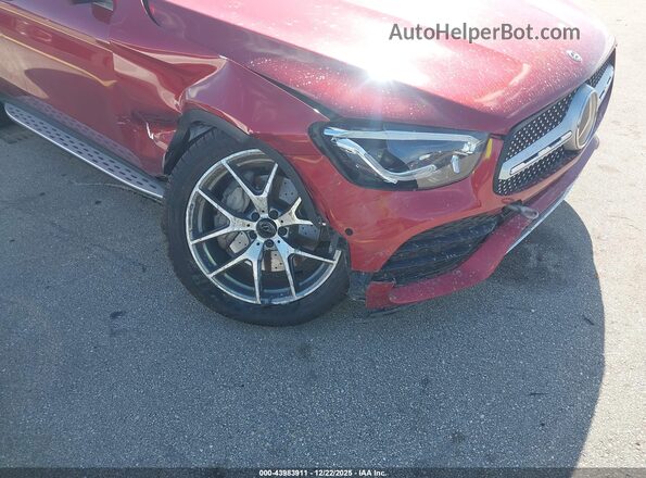 WDC0J8EB0LF630375 2020 MERCEDES-BENZ GLC 300 COUPE Red Вид спереду