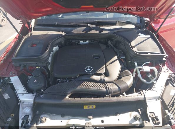 WDC0J8EB0LF630375 2020 MERCEDES-BENZ GLC 300 COUPE Red Вид ззаду