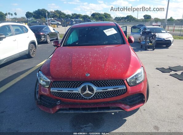 WDC0J8EB0LF630375 2020 MERCEDES-BENZ GLC 300 COUPE Red Вид щитка приладів
