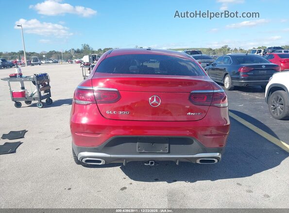 WDC0J8EB0LF630375 2020 MERCEDES-BENZ GLC 300 COUPE Red 