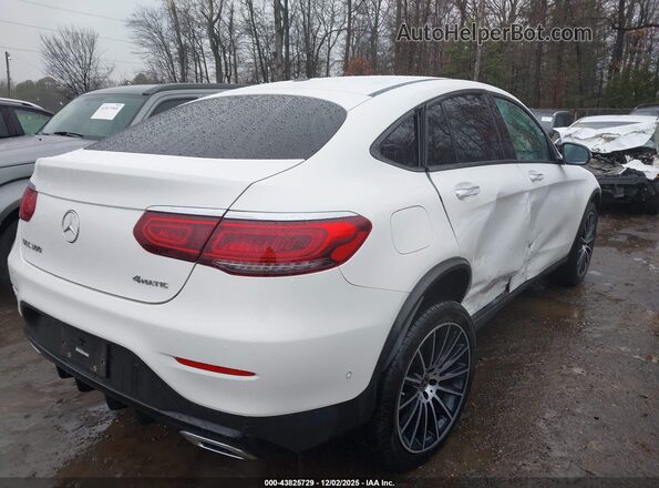 WDC0J8EB0LF699566 2020 MERCEDES-BENZ GLC 300 COUPE White Задня права чверть