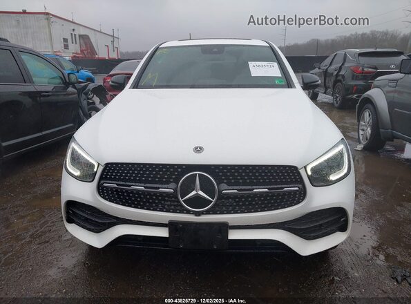 WDC0J8EB0LF699566 2020 MERCEDES-BENZ GLC 300 COUPE White Вид щитка приладів