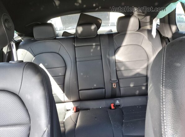 WDC0J8EB8LF719661 2020 MERCEDES-BENZ GLC-CLASS Black Вид задніх сидінь