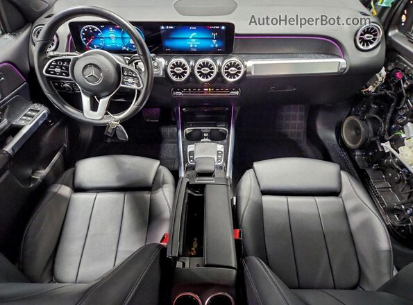 WDC4M4HB5LW007377 2020 MERCEDES-BENZ GLB-CLASS Gray Vista del salpicadero