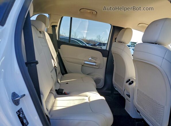 WDC4M4HB7LW008272 2020 MERCEDES-BENZ GLB-CLASS White უკანა სალონის ხედი