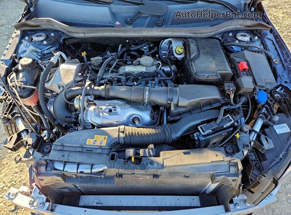 WDCTG4EB0LJ688360 2020 MERCEDES-BENZ GLA Blue ძრავის განყოფილების ხედი