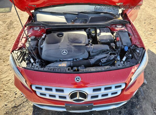 WDCTG4EB2LU028576 2020 MERCEDES-BENZ GLA Red Engine compartment view