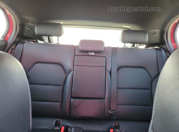 WDCTG4EB2LU028576 2020 MERCEDES-BENZ GLA Red Rear seats view