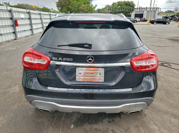 WDCTG4EB6JJ458724 2018 MERCEDES-BENZ GLA Black Вид ззаду
