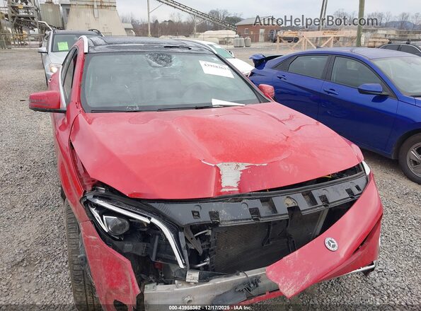 WDCTG4EB6KU001931 2019 MERCEDES-BENZ GLA 250 Red Դիմացի տեսք