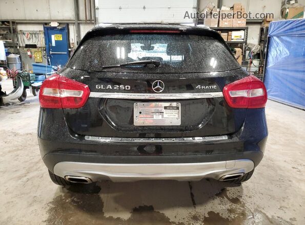 WDCTG4GB0GJ271789 2016 MERCEDES-BENZ GLA Black უკანა ხედი