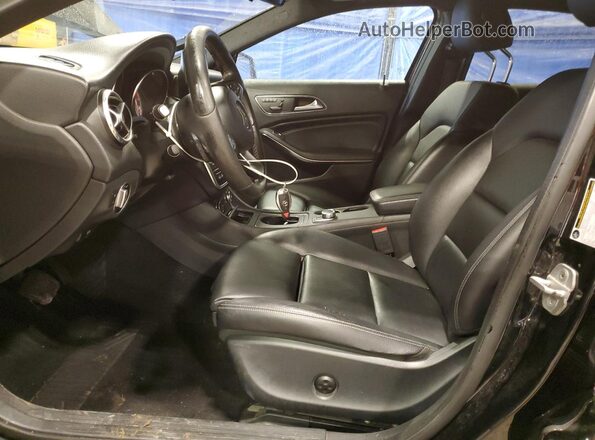 WDCTG4GB0GJ271789 2016 MERCEDES-BENZ GLA Black წინა სალონის ხედი