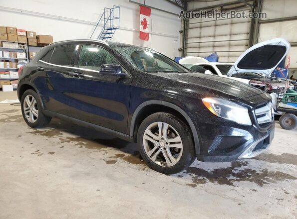 WDCTG4GB0GJ271789 2016 MERCEDES-BENZ GLA Black წინა მარჯვენა