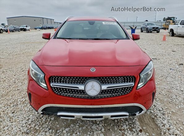 WDCTG4GBXKU016994 2019 MERCEDES-BENZ GLA Red Widok z przodu