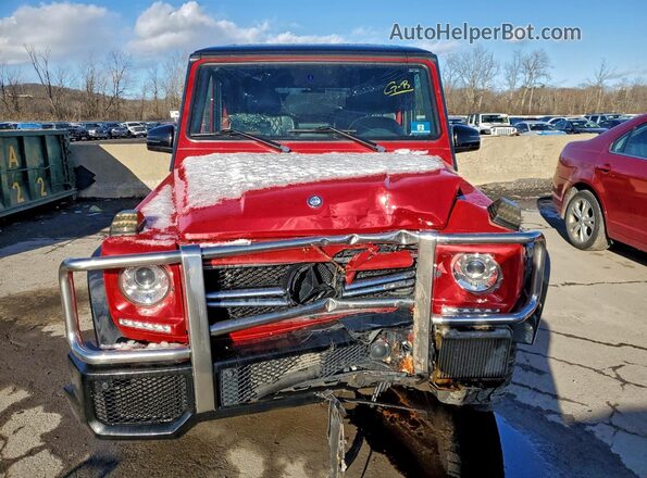 WDCYC7DF0HX264057 2017 MERCEDES-BENZ G-CLASS Красный Вид спереди