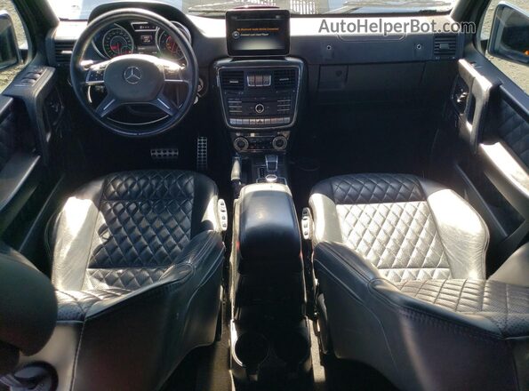 WDCYC7DF3HX274646 2017 MERCEDES-BENZ G-CLASS Silver Вид панелі приладів