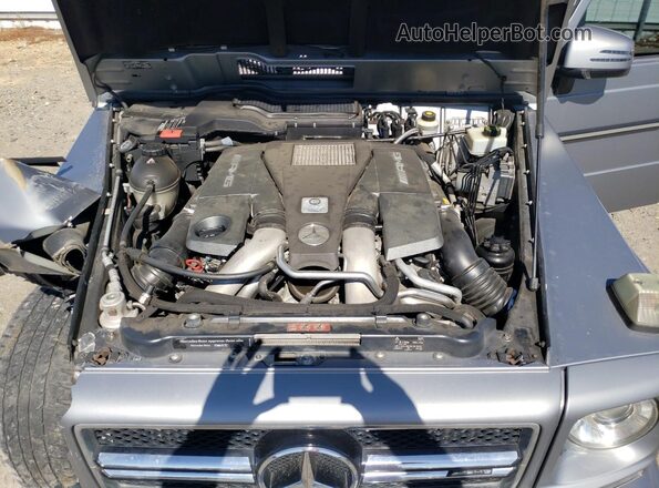 WDCYC7DF3HX274646 2017 MERCEDES-BENZ G-CLASS Silver Вид підкапотного простору