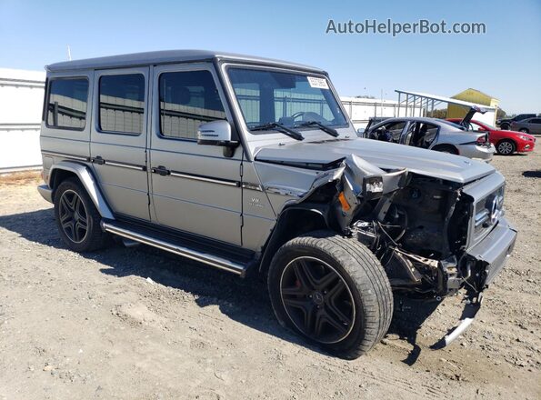 WDCYC7DF3HX274646 2017 MERCEDES-BENZ G-CLASS Silver Передня права чверть
