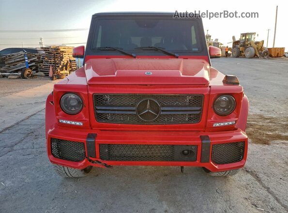 WDCYC7DF6GX243728 2016 MERCEDES-BENZ G-CLASS Red Դիմացի տեսք