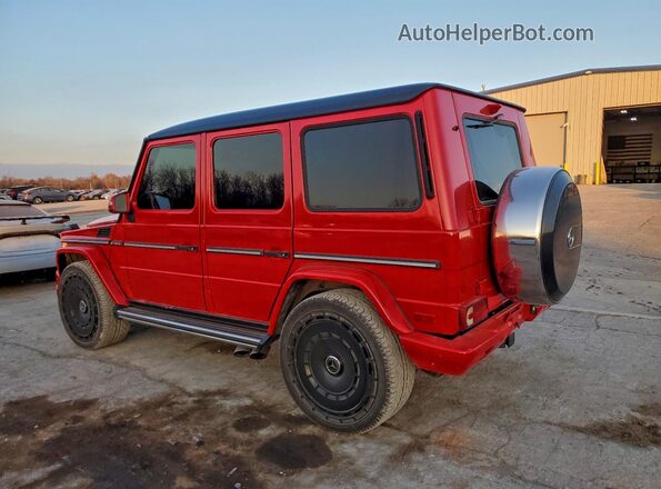 WDCYC7DF6GX243728 2016 MERCEDES-BENZ G-CLASS Red Հետևի ձախ