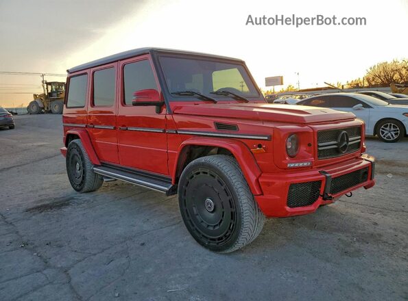 WDCYC7DF6GX243728 2016 MERCEDES-BENZ G-CLASS Red Առջևի աջ