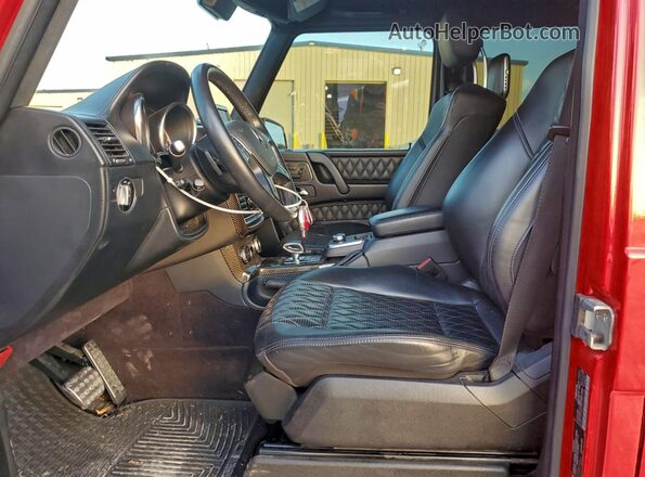 WDCYC7DF6GX243728 2016 MERCEDES-BENZ G-CLASS Red Սալոնի դիմացի տեսք