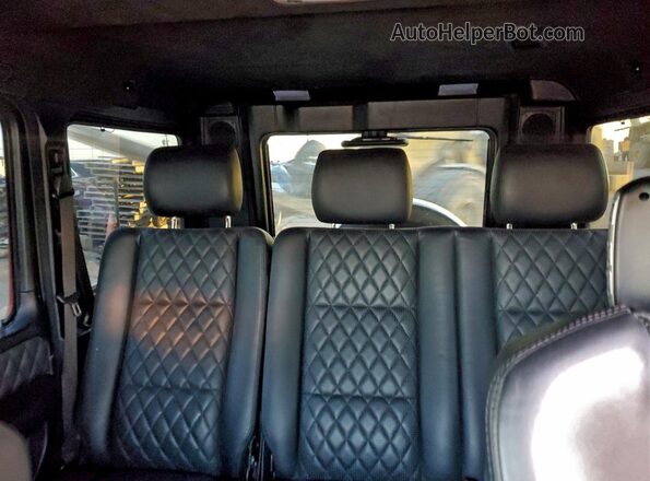 WDCYC7DF6GX243728 2016 MERCEDES-BENZ G-CLASS Red Հետևի նստատեղերի տեսք