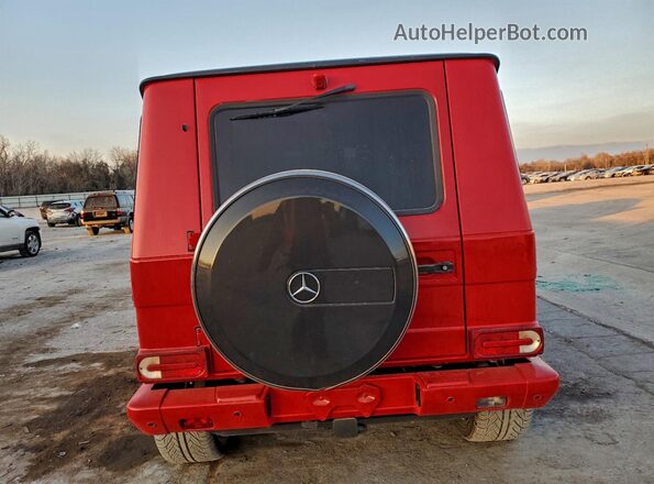 WDCYC7DF6GX243728 2016 MERCEDES-BENZ G-CLASS Red Հետևի տեսք