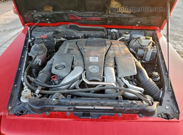 WDCYC7DF6GX243728 2016 MERCEDES-BENZ G-CLASS Red Շարժիչի բաժամունքի տեսք
