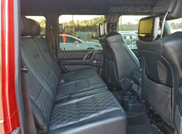 WDCYC7DF6GX243728 2016 MERCEDES-BENZ G-CLASS Red Սալոնի հետևի տեսք